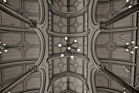Synagogue, au plafond, Brighton, Église, juif, religion, architecture