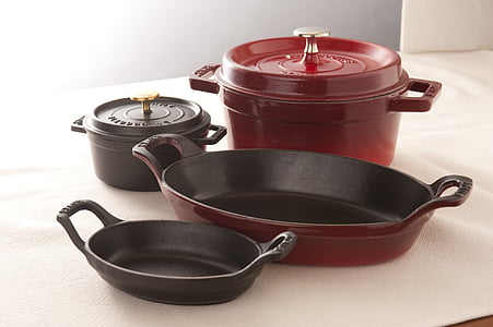 pot, frying pan, cooking utensils, kitchen, cuisine, cooking