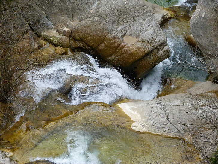 ภูมิทัศน์, ธรรมชาติ, น้ำ, แม่น้ำ, น้ำตก, น้ำตก, เทือกเขาแอลป์ของโปรวองซ์สูง