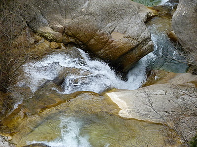 風景, 自然, 水, 川, カスケード, 滝, 高プロヴァンスのアルプス