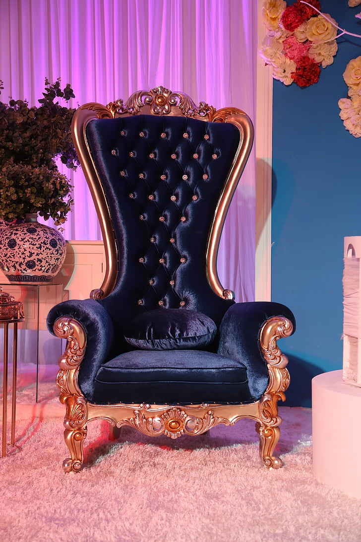krzesło, art deco, meble, Dekoracja, elegancja