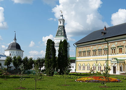 Sergiev posad, Russland, sagorsk, gullring, klosteret, kirke, arkitektur