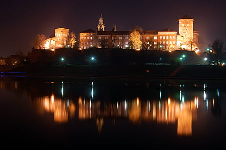 Wawel, Krakow, Castle, Monumen, Polandia, arsitektur, kota tua