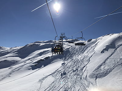 esqui, Inverno, neve, montanhas, desportos de inverno, esqui, Alpina