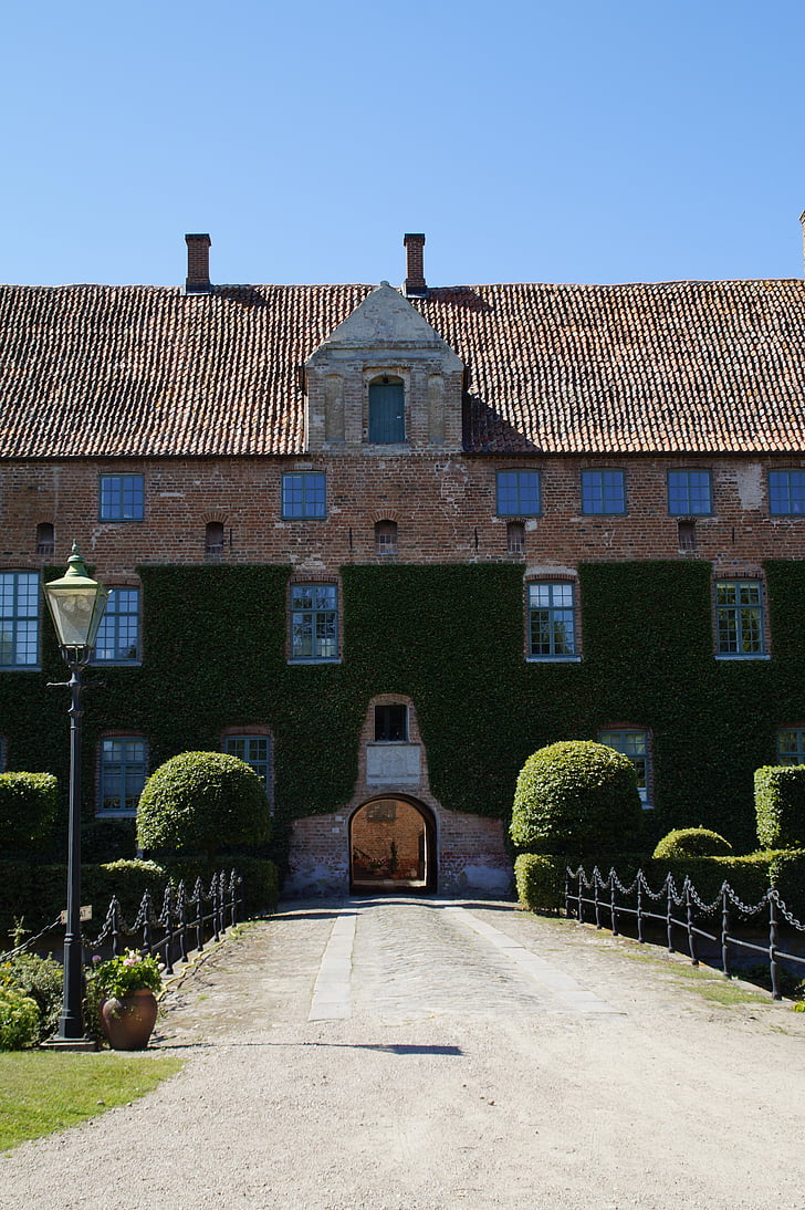 Castelul, Suedia, arhitectura, Chateau, clădire, intrare, poarta de acces
