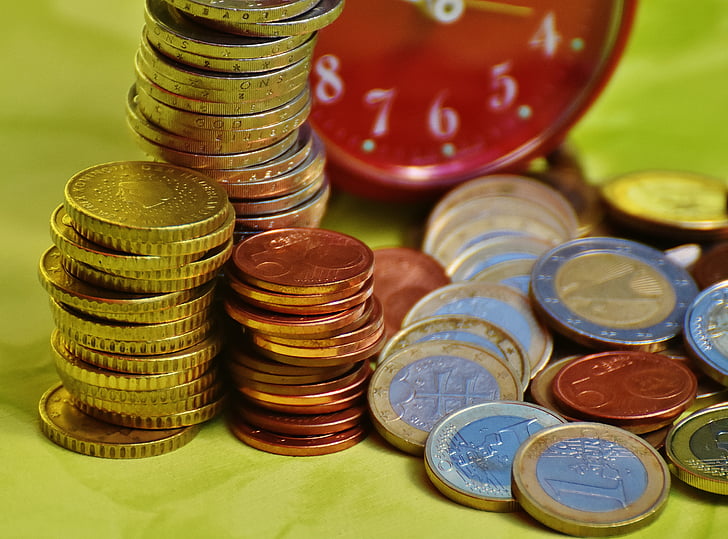 idő money, érmék, pénznem, euro, és pénzeszköz-egyenértékesek, tartalék, Pénzügy