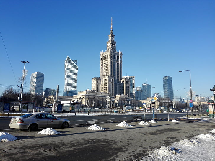 cialis, warsaw, palace of culture and science, pkin, the capital of poland, city, poland