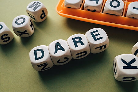 dare, word, letters, boggle, game, number, toy
