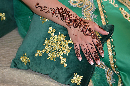 Henna, Hand-Frau, Schönheit