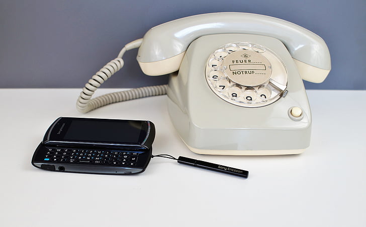 telefon, koji se kreće telefon, biranje, komunikacija, Pozivni centar, tipkovnica, Stari