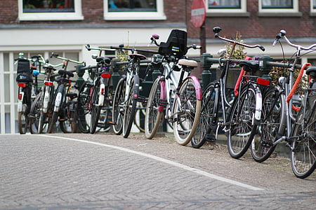 rowerów, Amsterdam, Holandia