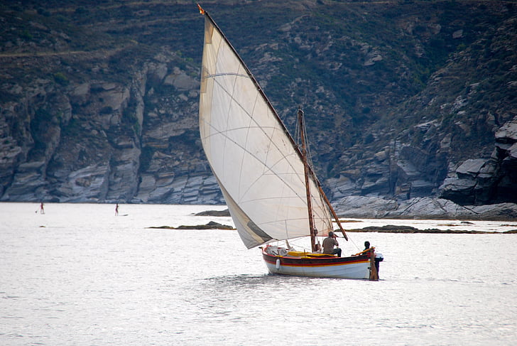 barca cu panze, Răsfoire, vara