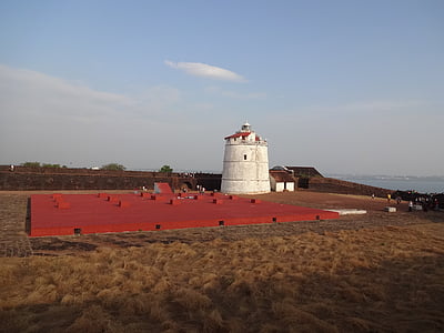 Fort, Strážna veža, Aguada, pevnosť, pamiatka, opevnenie, cestovný ruch