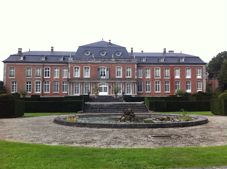 Castle hex, Belgien, byggnad