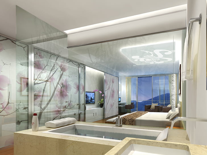 interior, Hotel, render, visualisasi, arsitektur, visualisasi 3d, arsitektur visualisasi