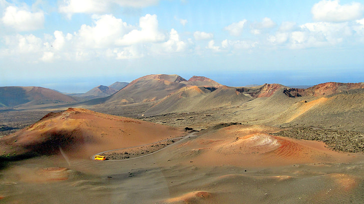 Lanzarote, Timanfaya, vulkanen