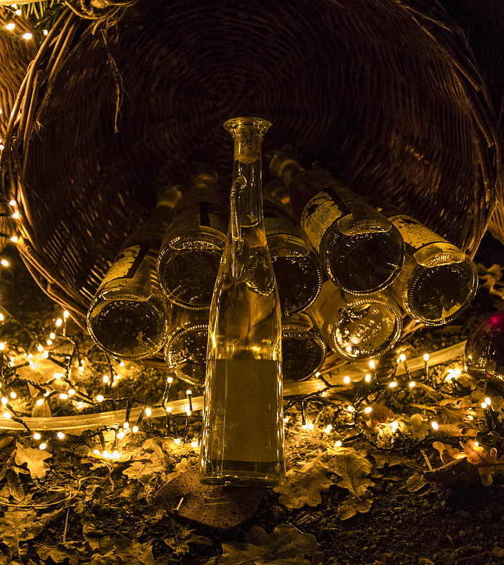 Alkohol, mittelalterlicher Markt, Geist, Getränke, im Mittelalter, Ausverkauf, Glas-Flaschen