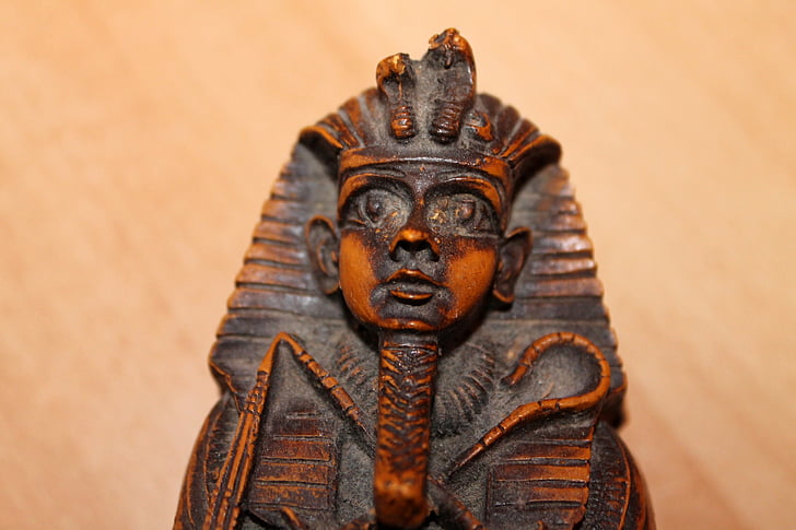 momie, sarcophage, Égypte, souvenir, bois - matériau, statue de