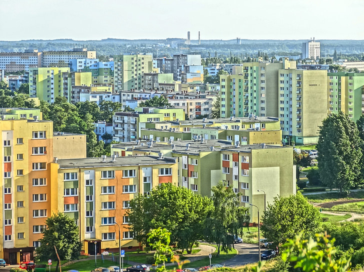 fordon slope, view, residential area, apartment buildings, architecture, condominiums, urban