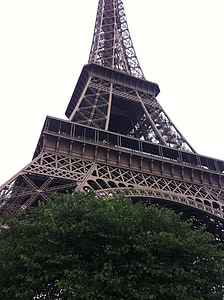 Paris, järn, landmärke, Eiffeltornet, Paris - Frankrike, Frankrike, berömda place