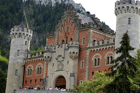 kasteel Neuschwanstein, Kasteel, Neuschwanstein, Duitsland, Beieren, Landmark, Europa