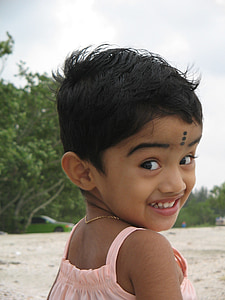 маленька дівчинка, Індійська дівчина, Дівчина