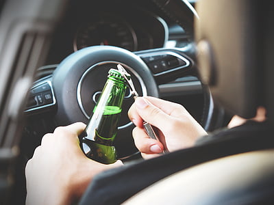 alkohol, bil, øl, Blur, flaskeåpner, bil, Nærbilde