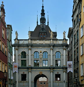 Gdańsk, poarta de aur, arhitectura