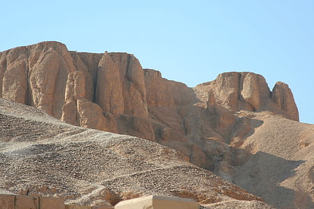 Ēģipte, Valley of the kings, kapu, seno, debesis, klints, antomasako