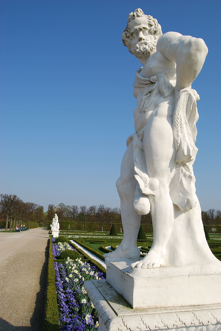 statue, herrenhausen, herrenhäuser gardens, hanover, park