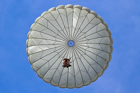 paracaigudes, paracaigudisme, paracaigudisme, saltant, formació, militar, paràgraf-rescatador