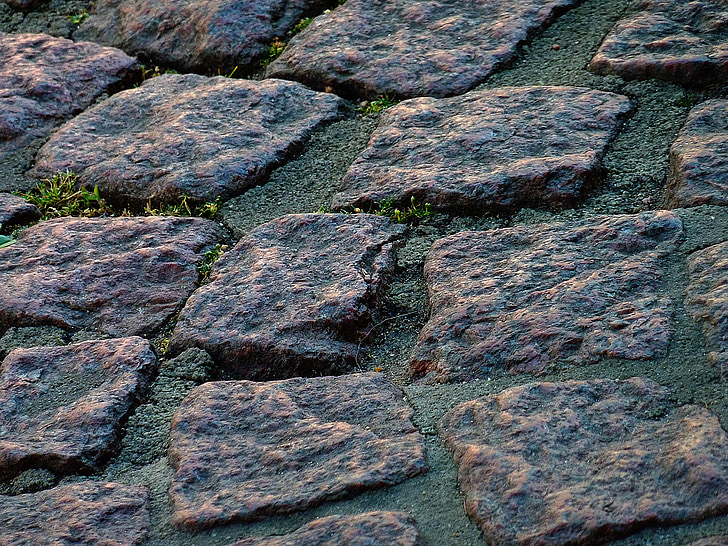 patch, kopfstinpflaster, pierres, surface de la route, trottoir, chaussée, Topping