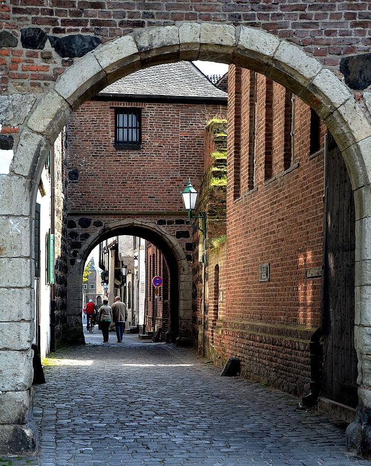 eesmärk, Alley, linnus, arhitektuur, keskajal, Saksamaa, huvipakkuvad