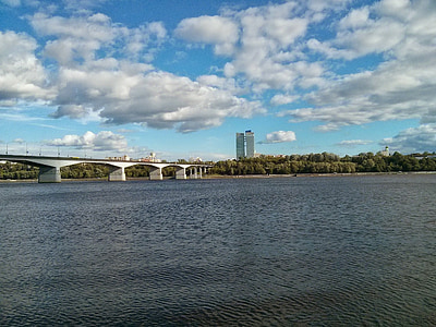 Perm, Kama, jõgi, Bridge, silla - mees tegi struktuur, arhitektuur