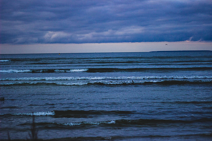 Đại dương, làn sóng, màu xanh, đám mây, tôi à?, nước, sóng