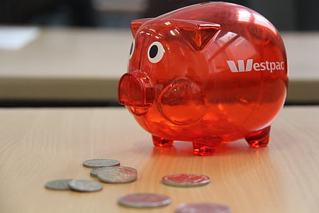 Piggybank, Piggy, mynt, besparingar, Finance, Banking, finansiella