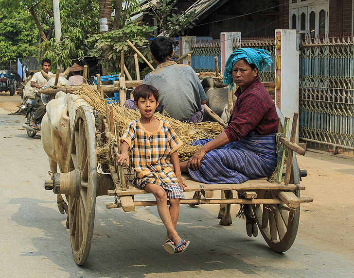 Birmanie, Myanmar, Mandalay, l’Asie, traditionnel, voyage, vieux