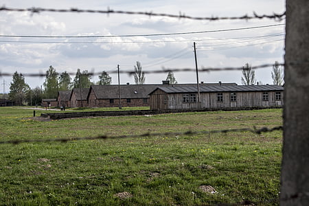 Auschwitz-birkenau, statīvs, nāve, spriegums, Paukošana, barbed wire, muzejs