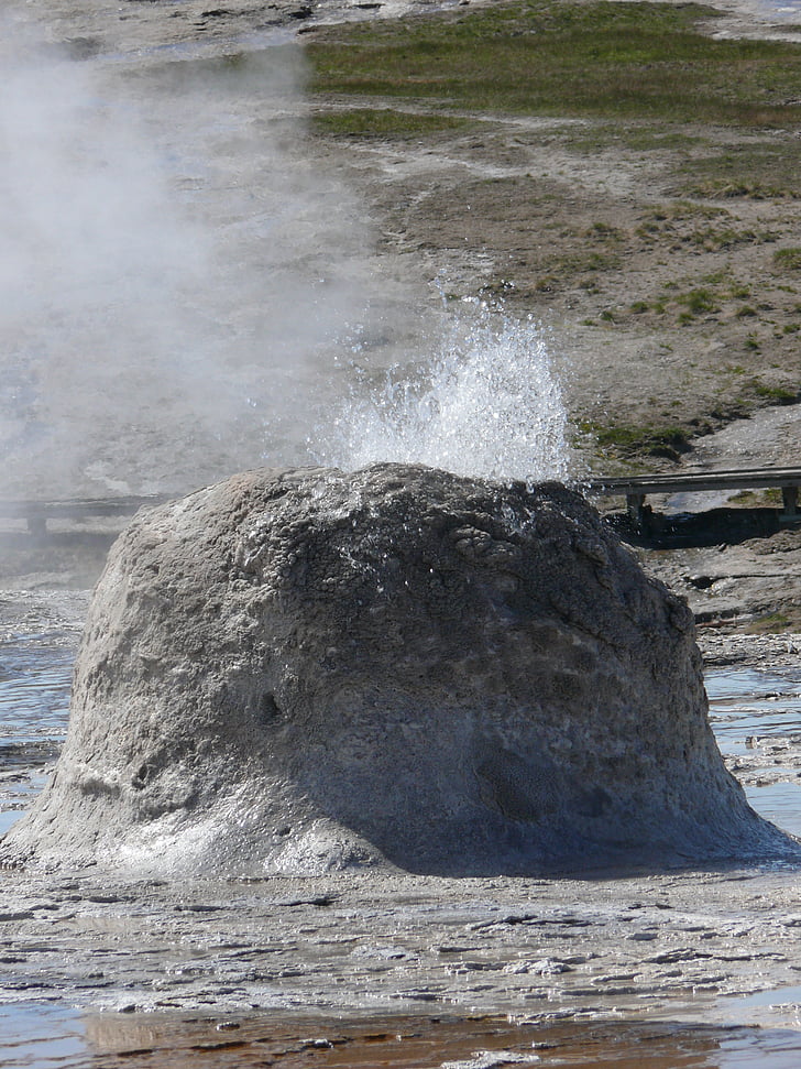 gejser, Beehive gejser, Yellowstone nationalpark, national park