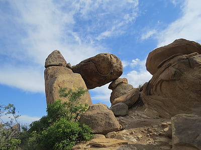 desert, rock formation, hiking, big bend, texas, sculpture, statue
