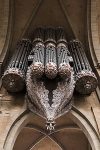 Trier, dom, kyrkan, orgel