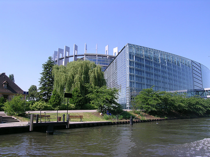 Straßburg, Europäische Parlament, Parlament, Architektur