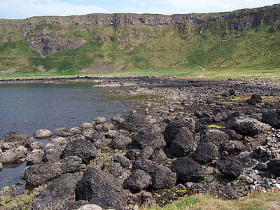 Obrův chodník, Severní Irsko, Irsko, čedič, pilíř, Rock, struktura