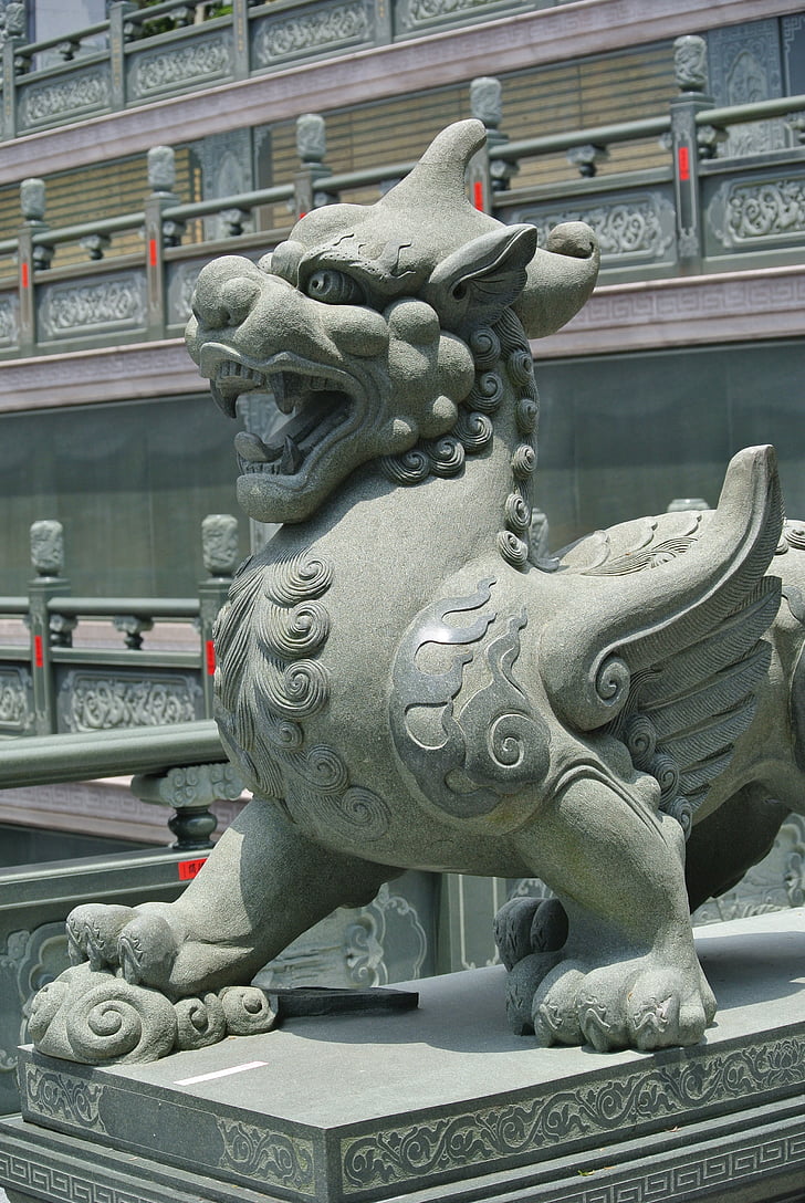 animale, Xuan-wu, Templul, Dragon