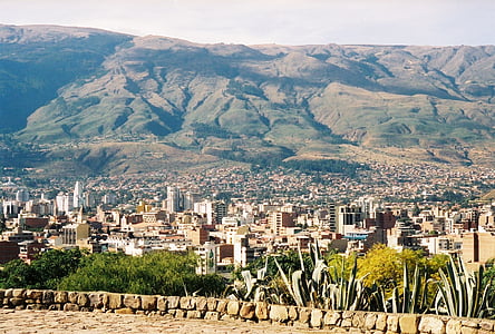 Bolivie, Cochabamba, Cordillère des Andes, paysage, montagnes, l’Amérique du Sud, Espagnol