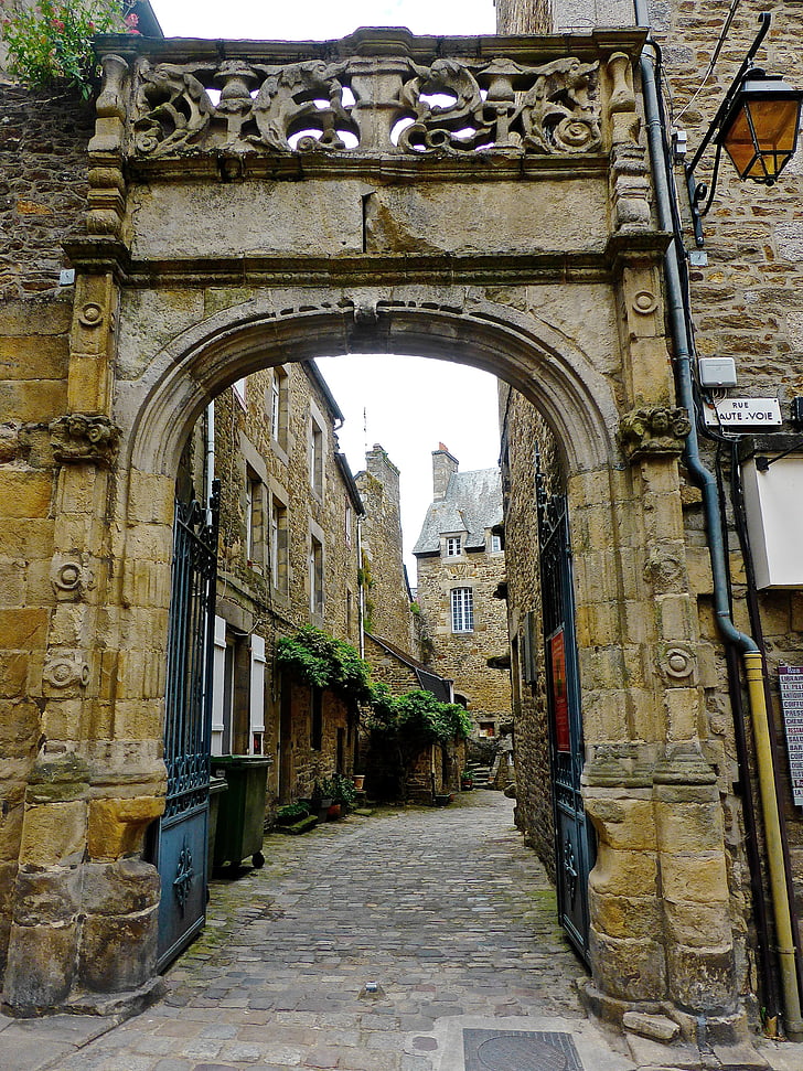 arch, entrance, entry, old town, laneway, gateway, archway