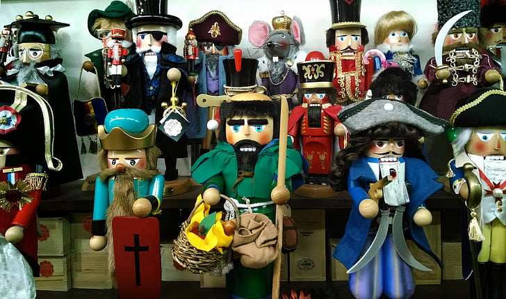 nutcracker, christmas, dolls, xmas, toy, traditional, nostalgic