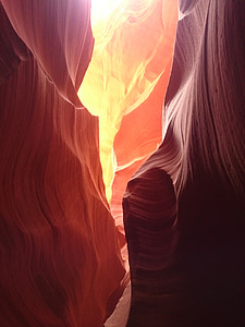 canyon de l’antilope, grand cercle, formes d’art dans la nature