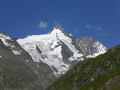 Mountain, Alpine, sneh, 3000, hory, Rock, modrá biela