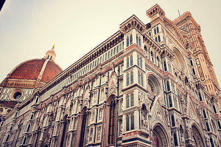 Флоренция, Флоренция, Италия, Европа, градски пейзаж, пейзаж, покривите